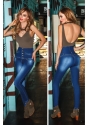 Jeans Levantacola Costillero  JE0038