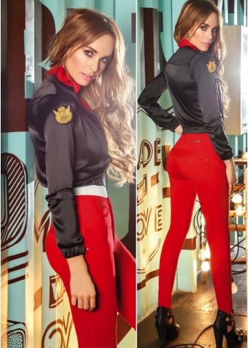 Jeans Levantacola y Control   JE0037